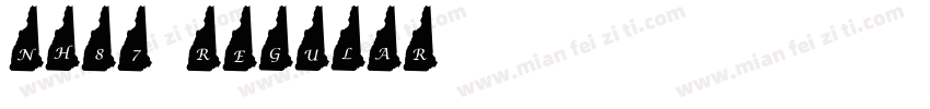 NH87 Regular字体转换